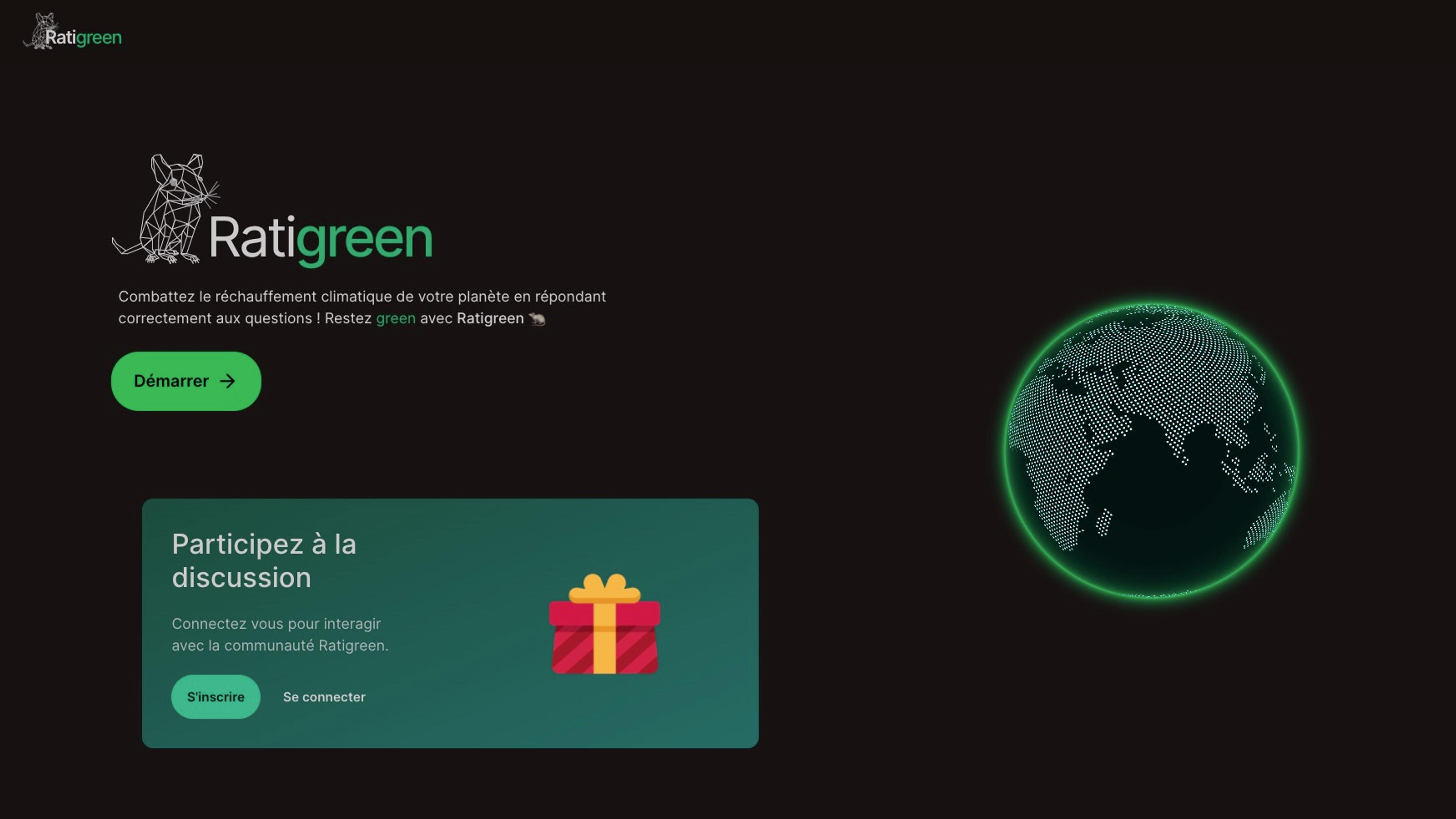 Ratigreen homepage