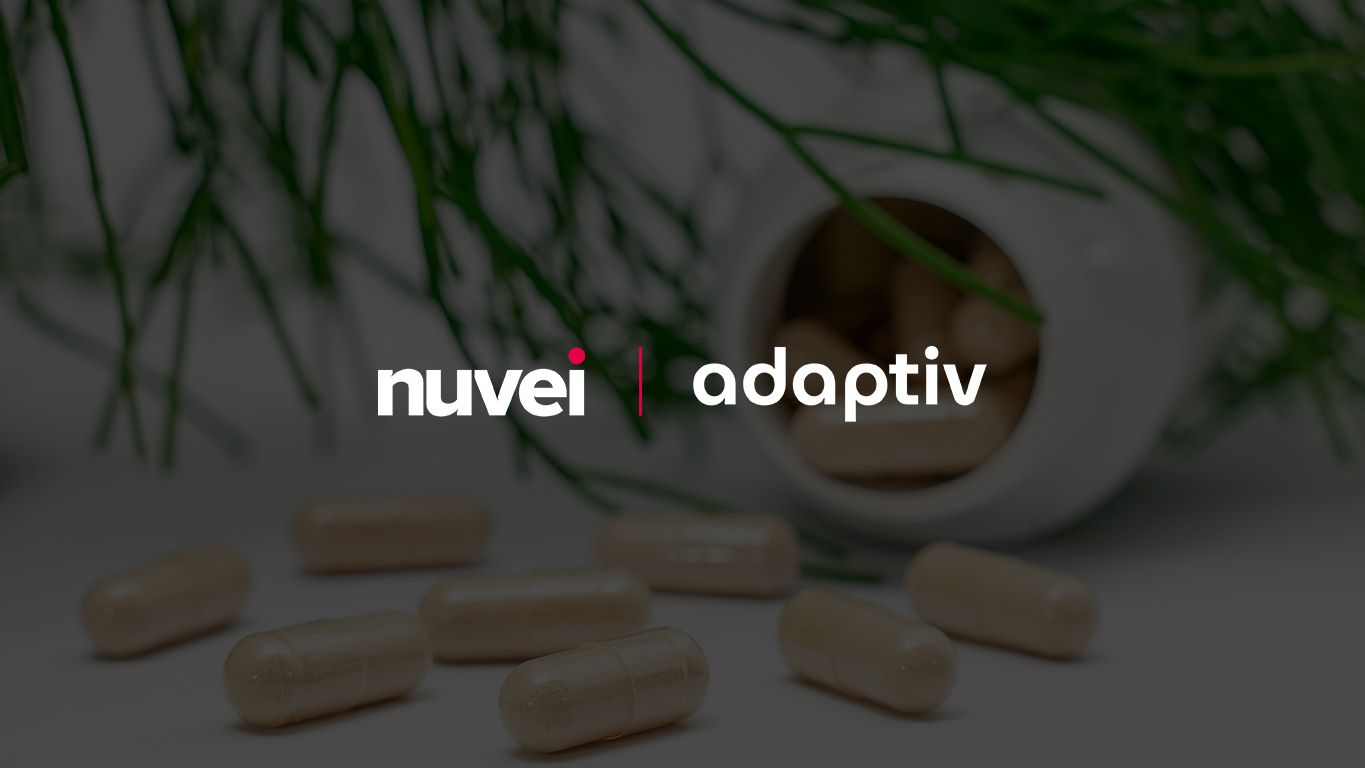 Nuvei & Adaptiv Payments Logos