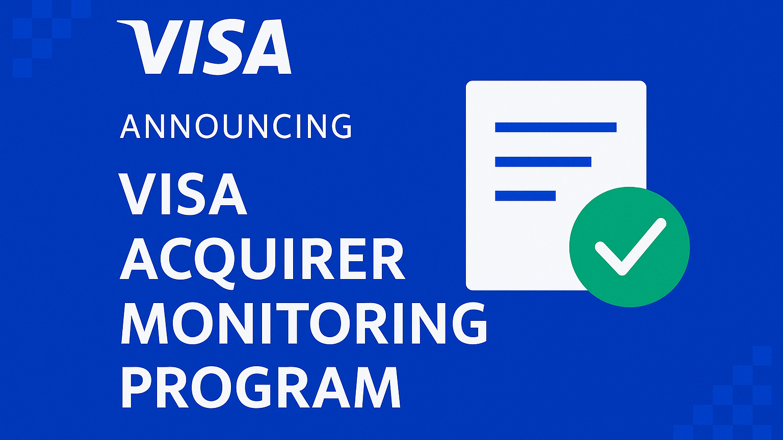 Visa VAMP Program