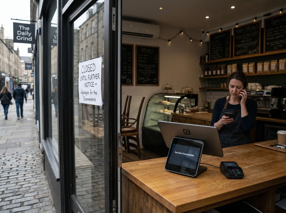 Square account shutdown