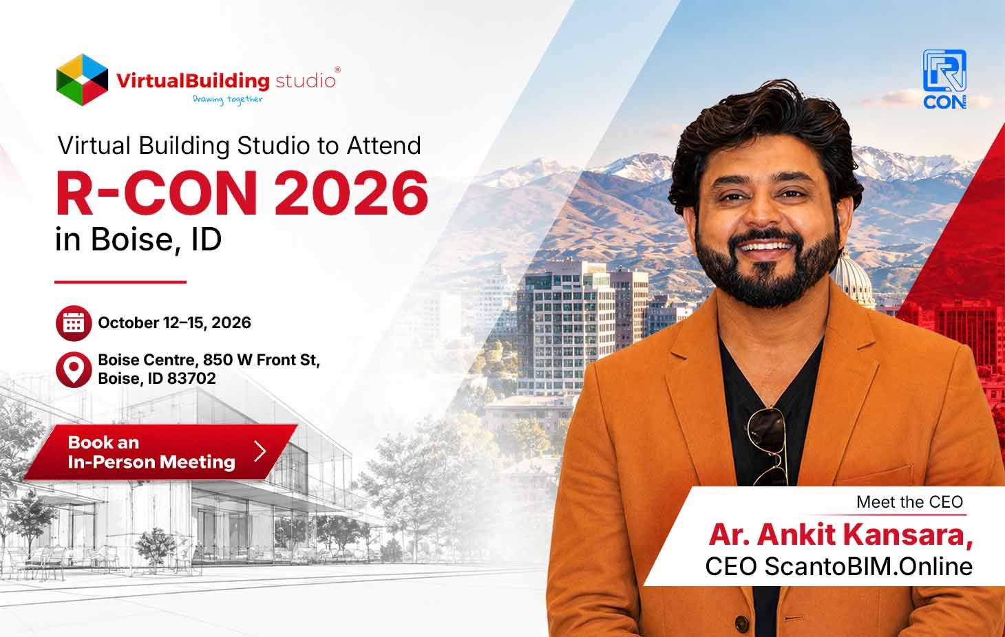 Virtual Building Studio to Attend R CON 2026 in Boise Virtual Building Studio to Attend R CON 2026 in Boise