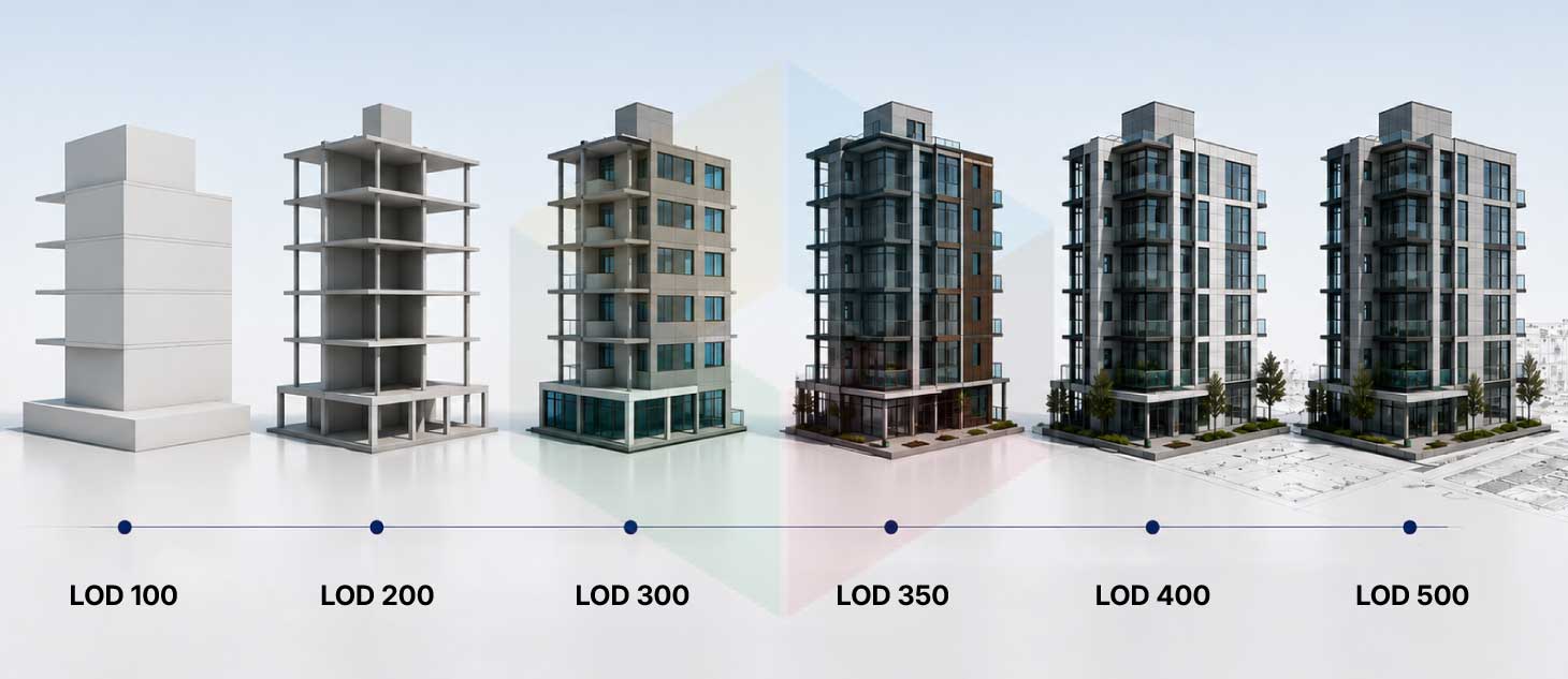 LOD 100 500 LOD 100 500