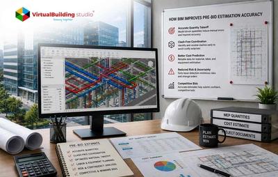 How BIM Improves MEP Pre-Bid Estimation Accuracy