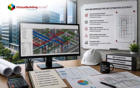 How BIM Improves MEP Pre-Bid Estimation Accuracy