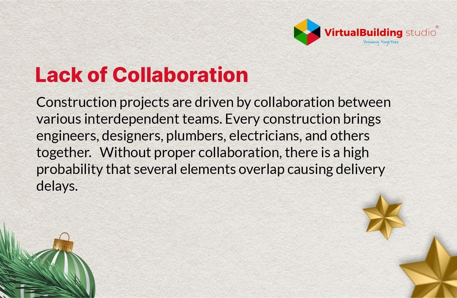 lack of collaboration lack of collaboration