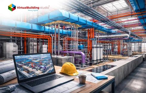 Mechanical BIM Modeling Workflow for MEP Coordination