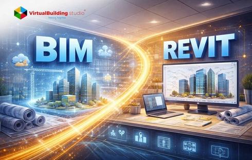 Difference Between BIM and Revit- How Revit Supports BIM
