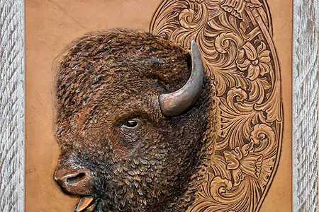 Video thumbnail for Josh Kelley: Extreme Leather Embossing