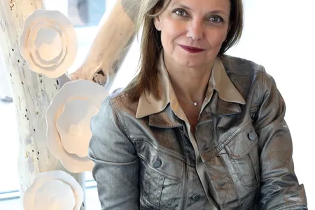 Video thumbnail for Lucrecia Waggoner: in Process at her wheel