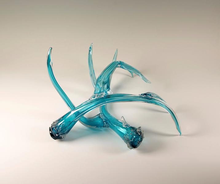 Glass Antlers, Turquoise