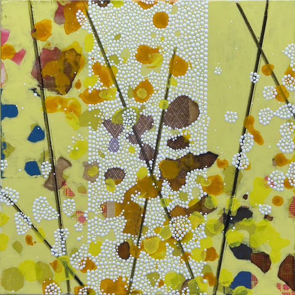 Floral in Citrine