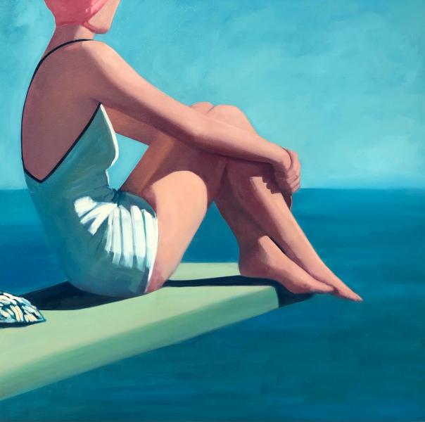 Overlooking the Sea