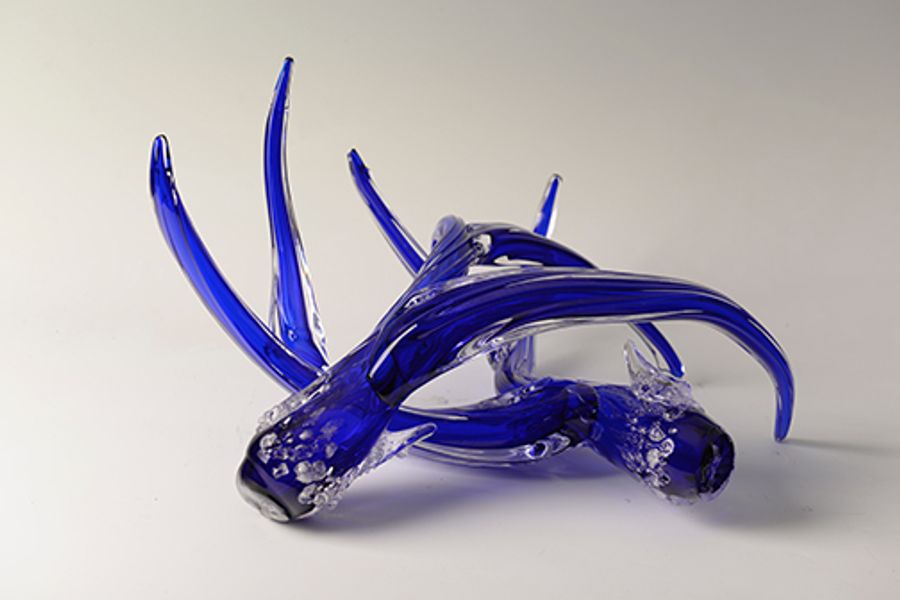 Glass Antlers, Cobalt