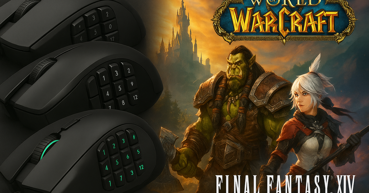 Best MMO Mice 2026: World Of Warcraft, FFXIV & More