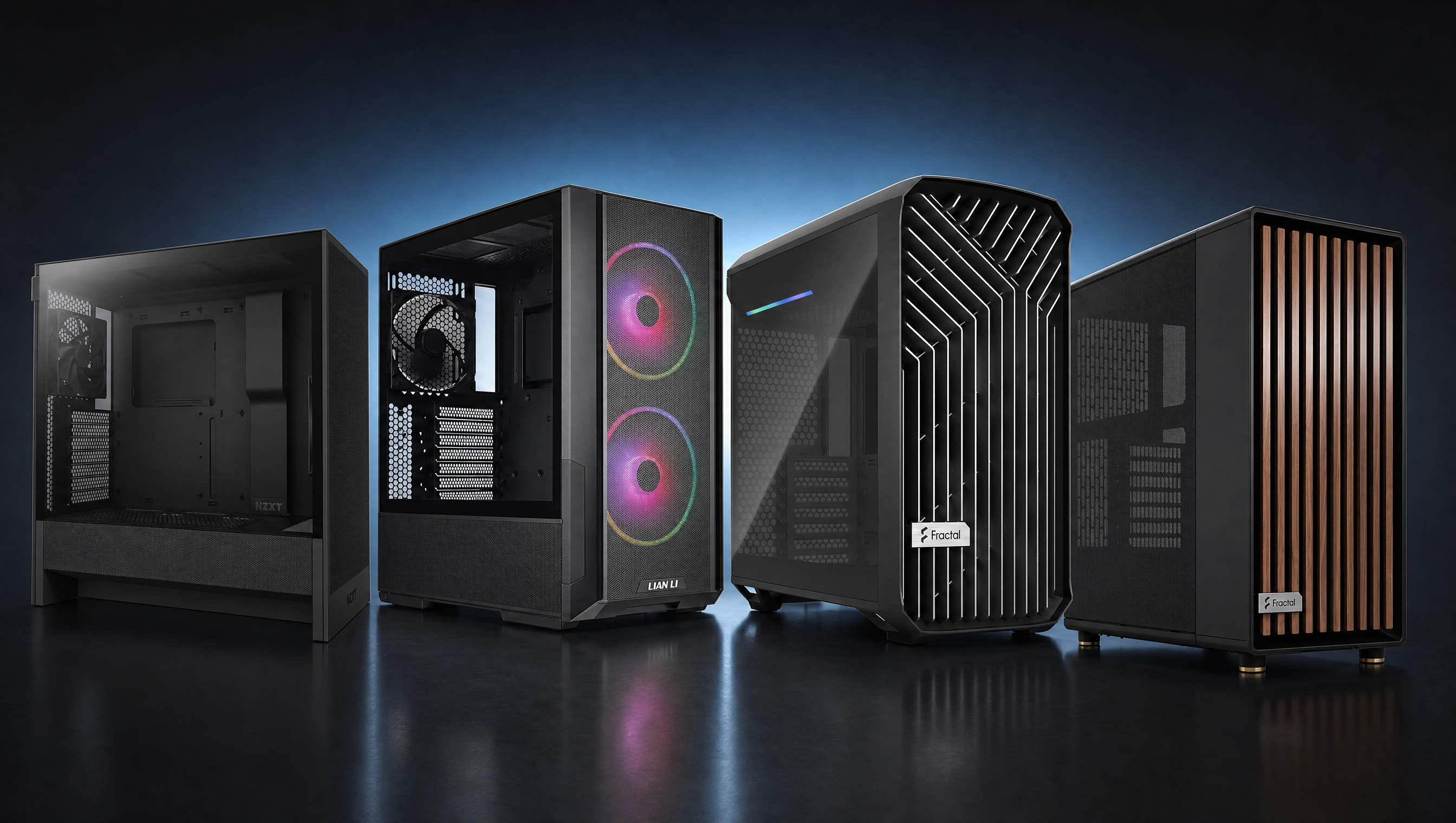 Best ATX Mid-Tower Cases for Airflow (2026): Five Picks by Build Tier