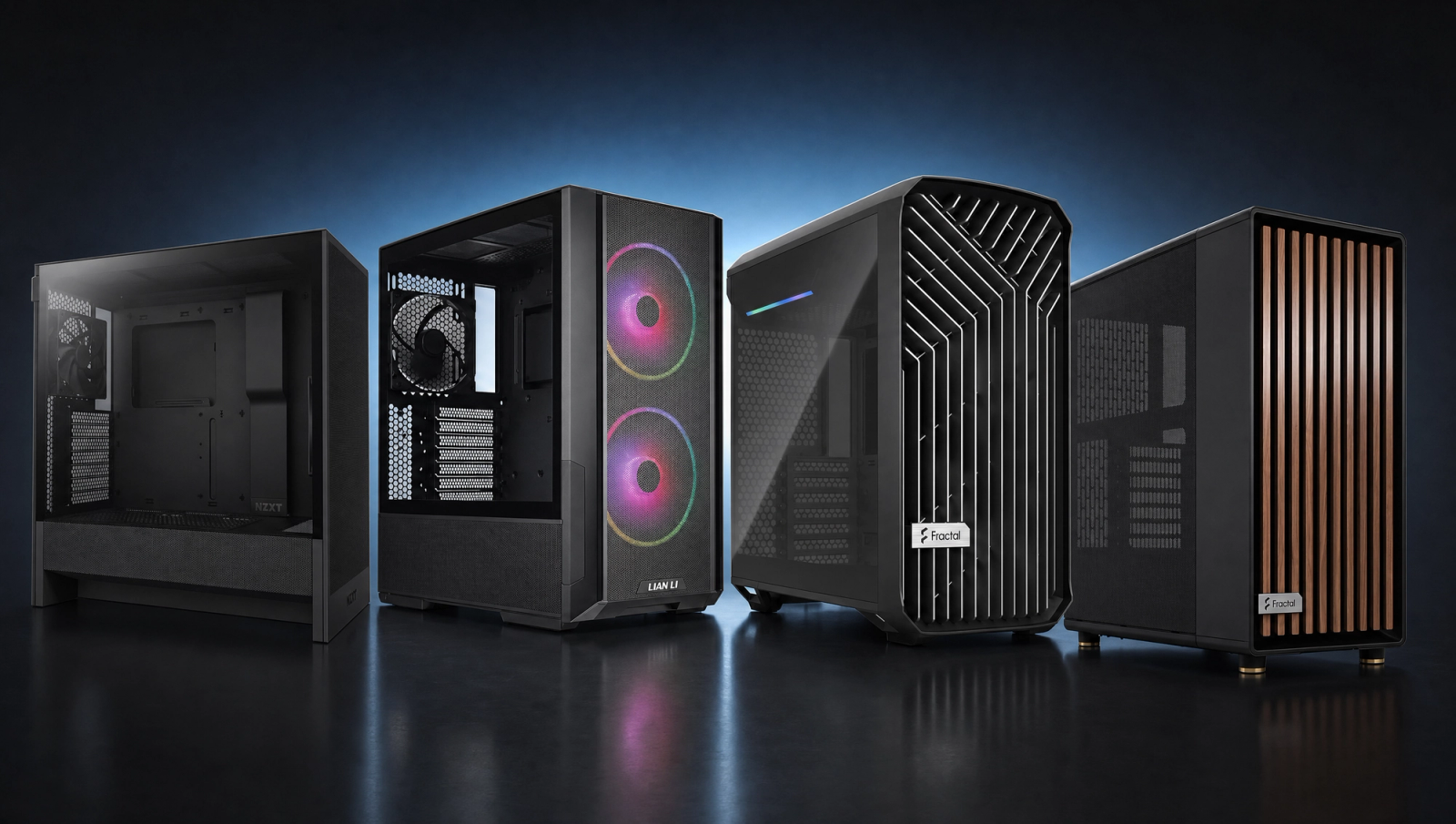 Best ATX Mid-Tower Cases for Airflow (2026): Five Picks by Build Tier