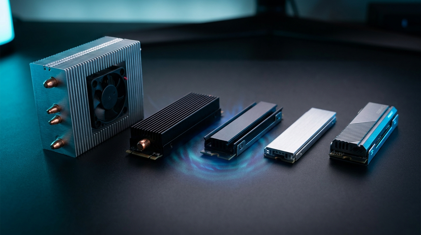 Best PCIe 5.0 SSD Heatsinks (2026): Five Picks for Gen5 Thermal Reality