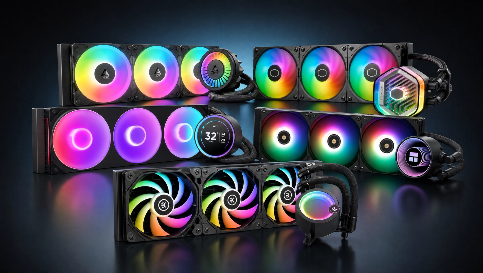 Best 360mm AIO Coolers 2026: Five Picks by Build Tier
