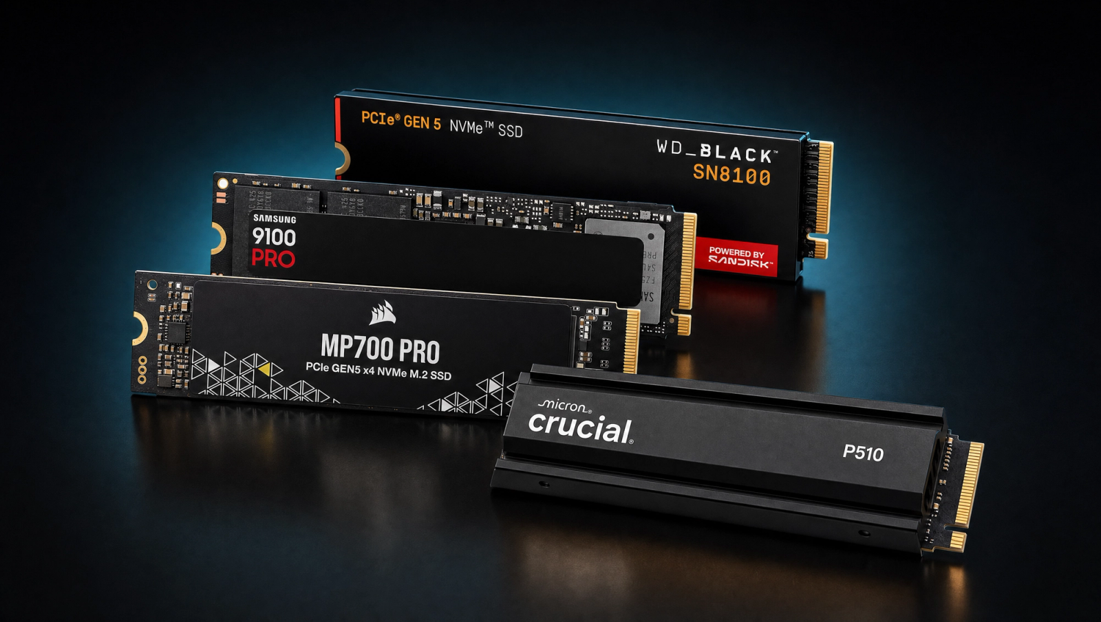 Best PCIe 5.0 SSDs for Gaming (2026): Five Gen5 Picks