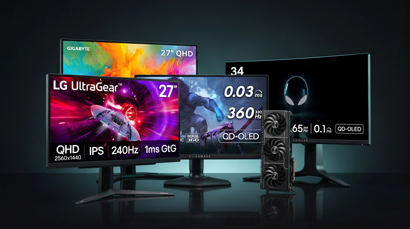 Best Gaming Monitors for the RTX 5070 (2026): 1440p, 4K OLED, and Ultrawide Picks