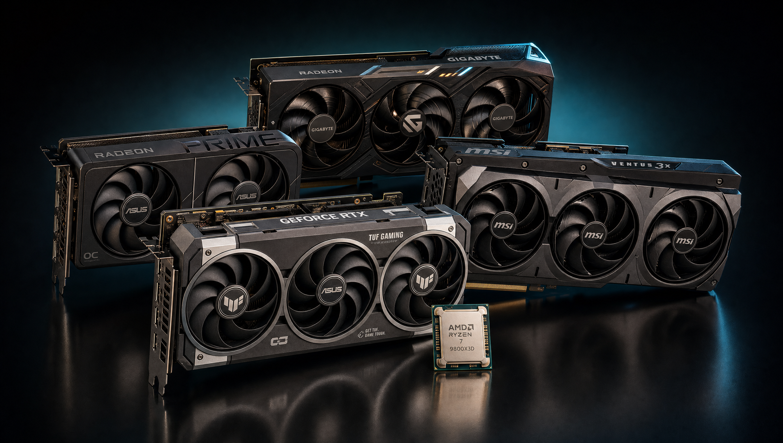 Best GPUs for 9800X3D