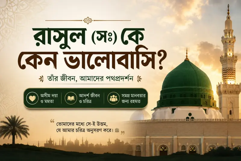 রাসুল (সঃ) কে কেন ভালোবাসি