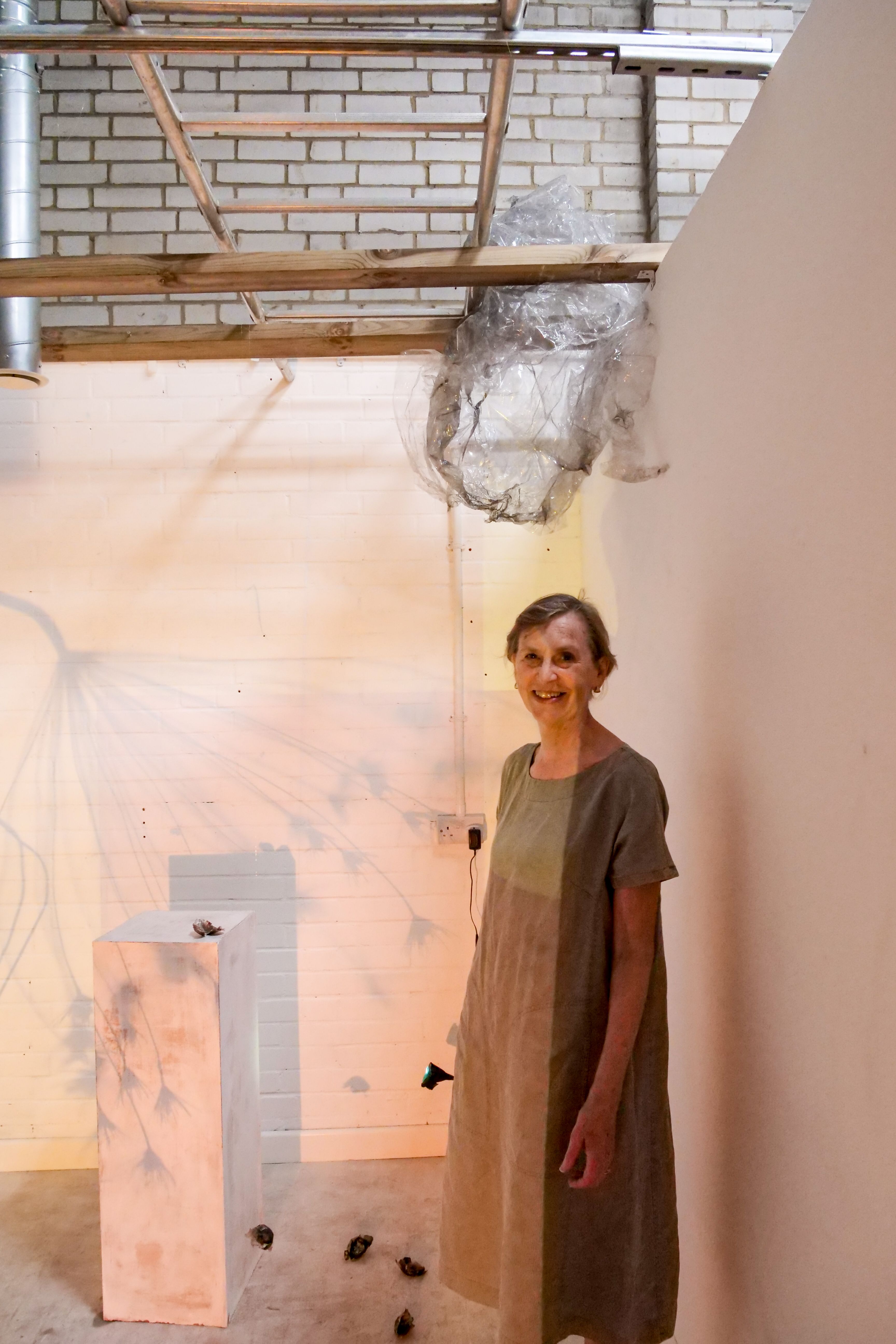 Image of Katherine Weston Smith in her studio 