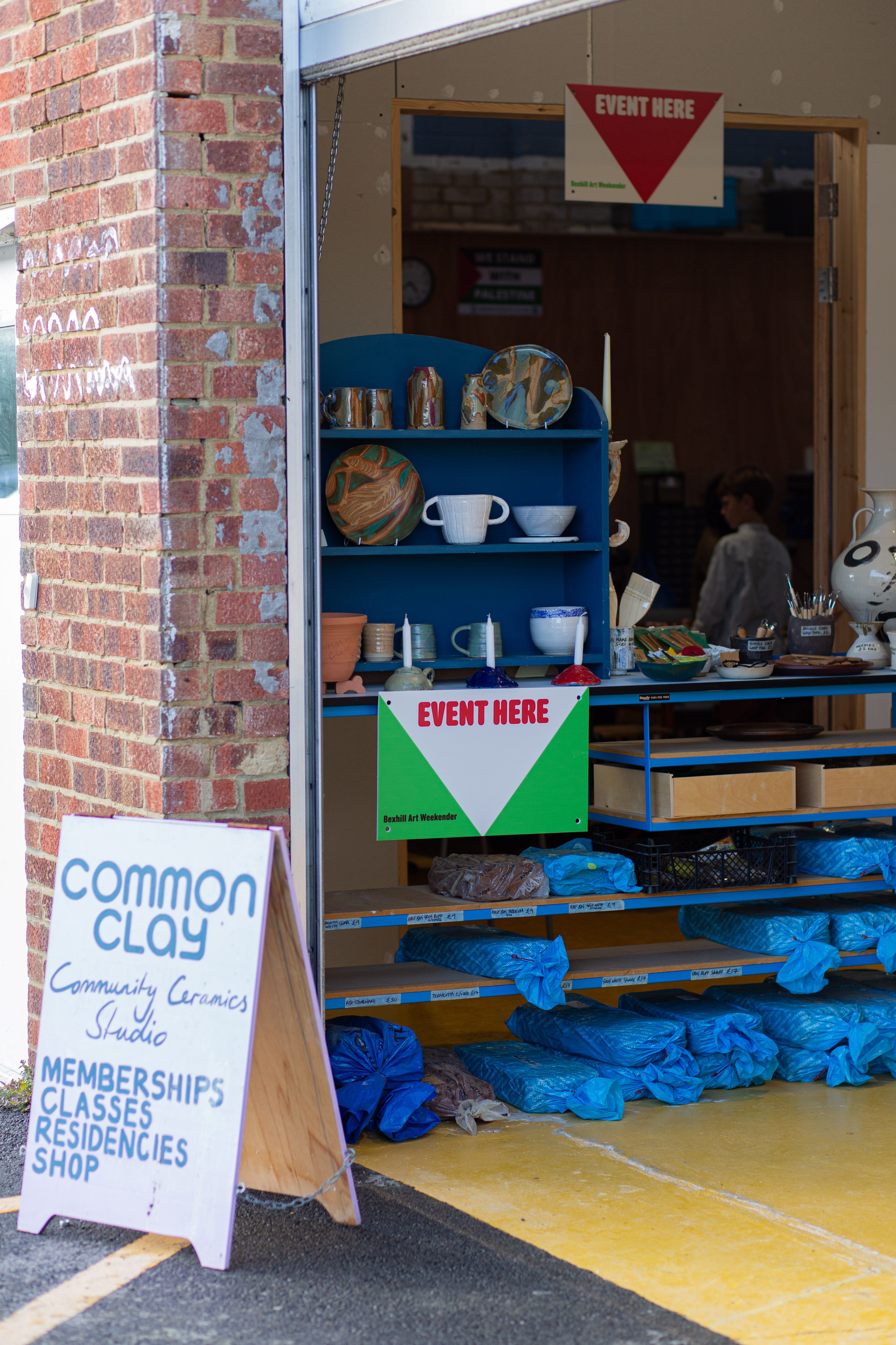Image of Common Clay's ceramic studio