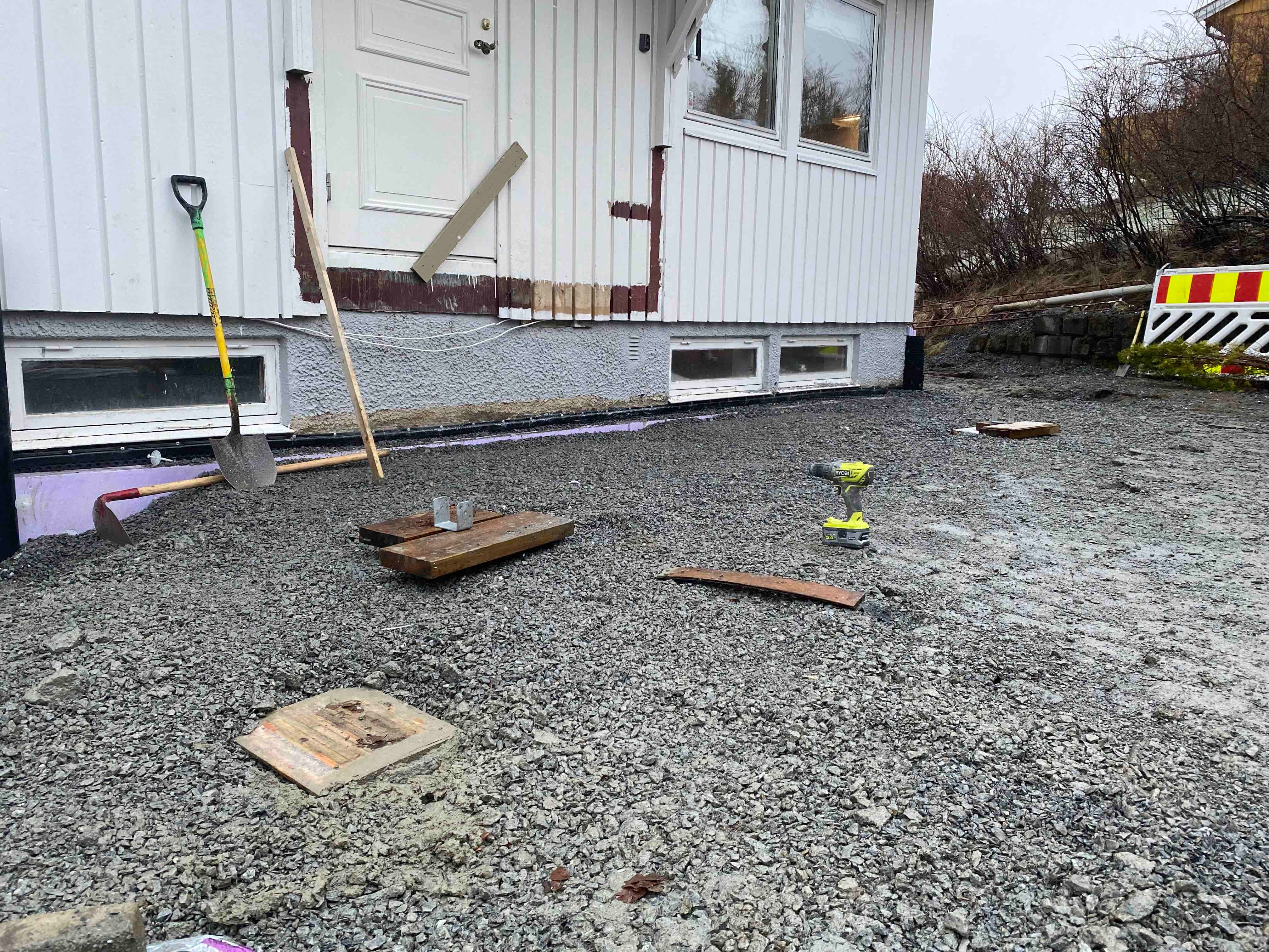 Gravearbeid på egen eiendom