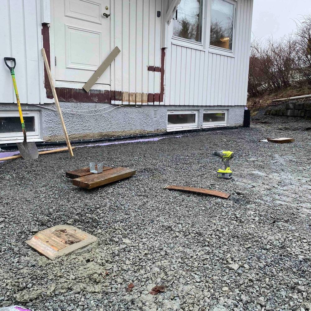 Gravearbeid på egen eiendom