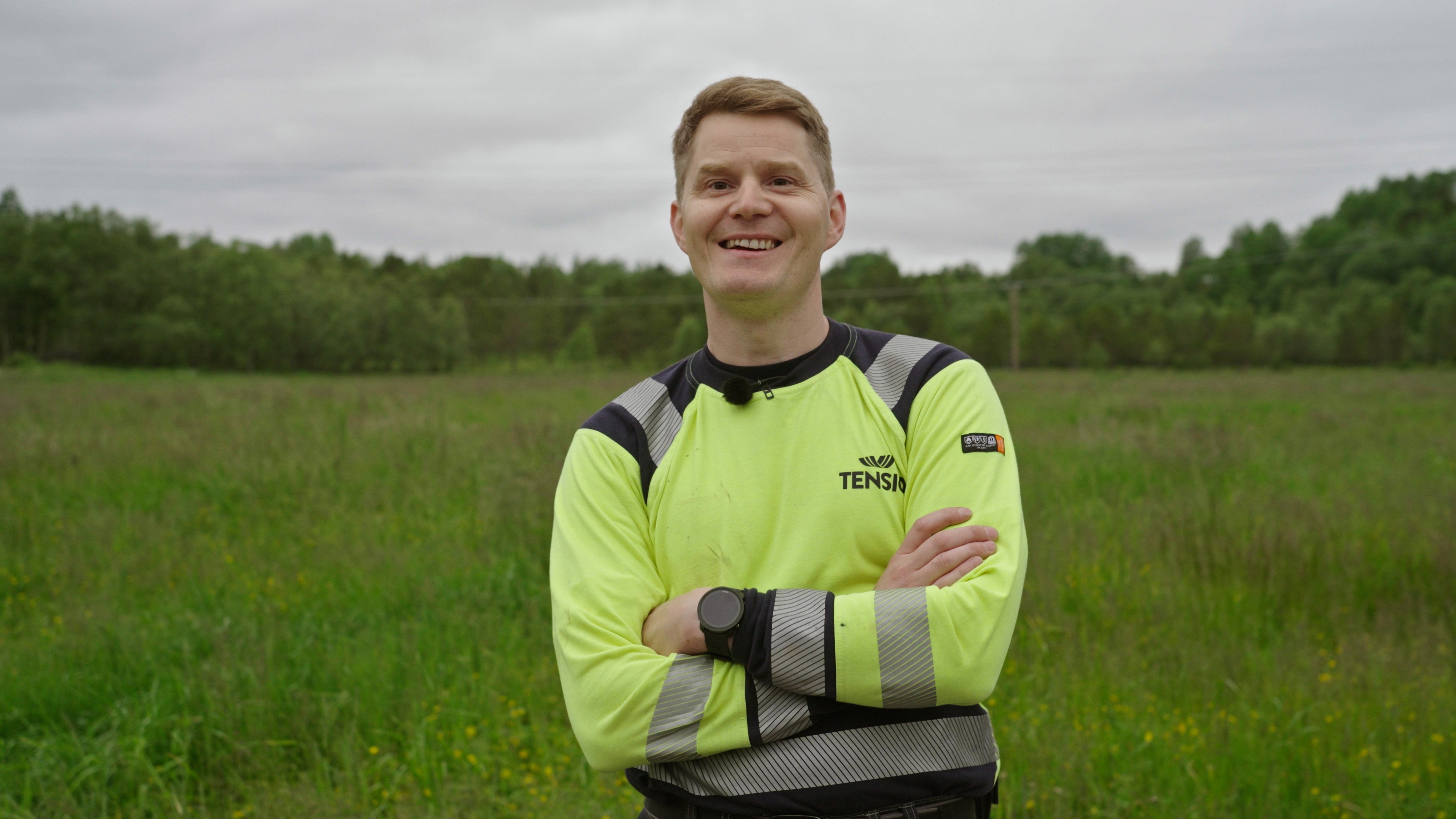 Bilde av Sondre, som jobber hos Tensio