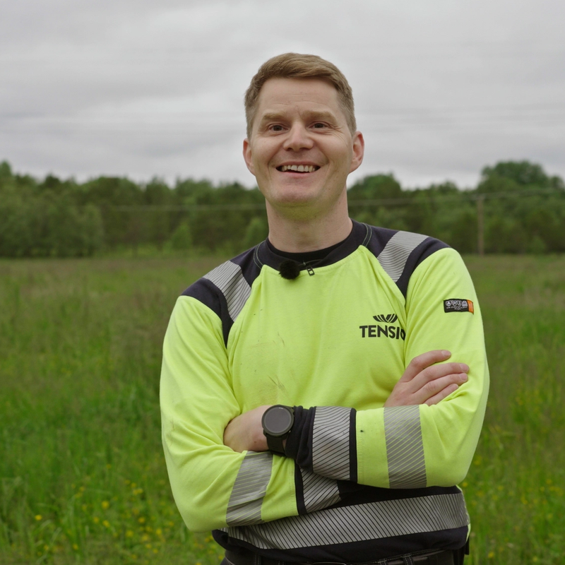 Bilde av Sondre, som jobber hos Tensio