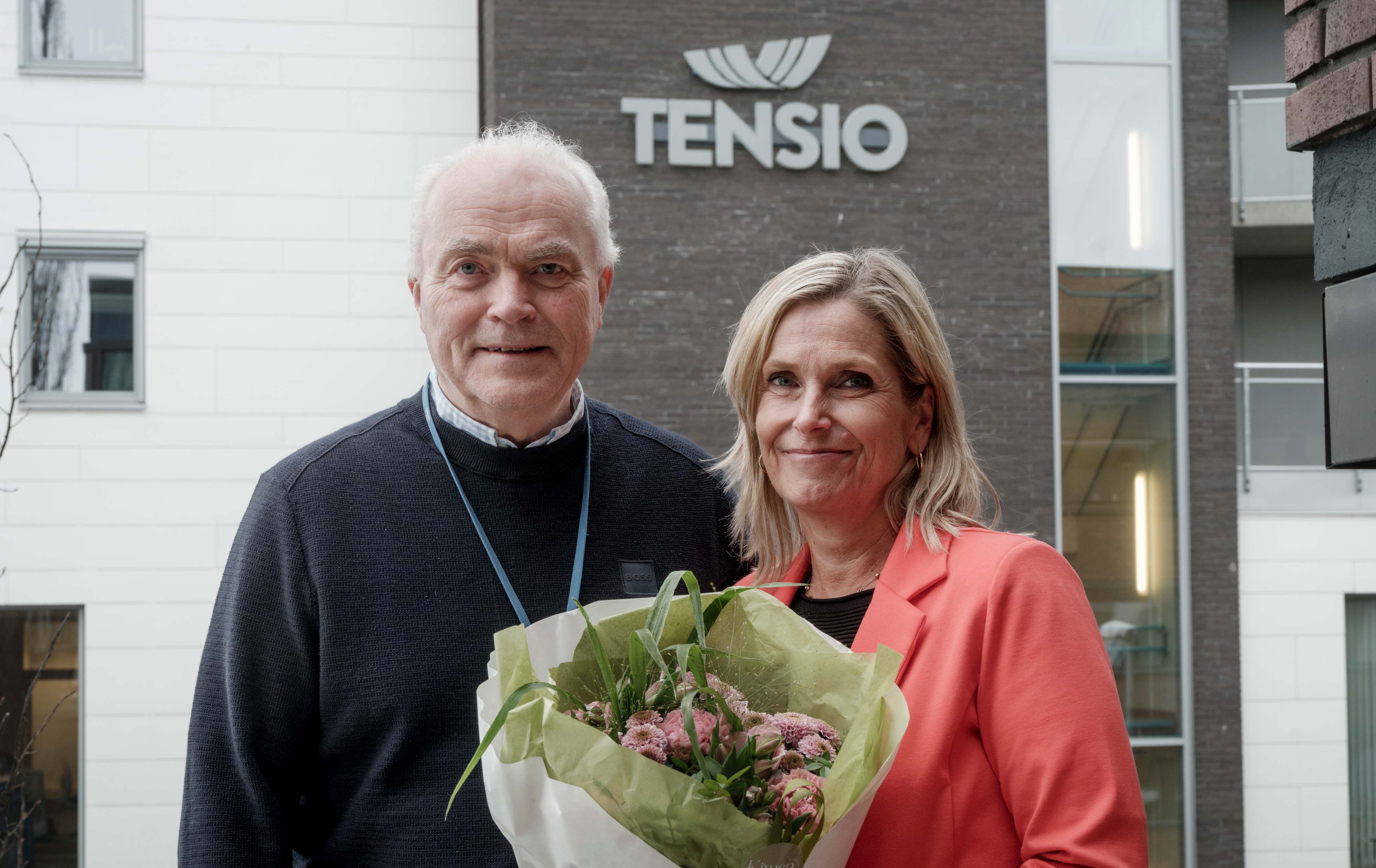 Audhild Kvam og Trygve Kvernland