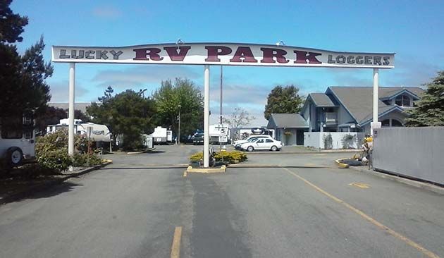 Lucky Logger RV Park in Coos Bay, OR