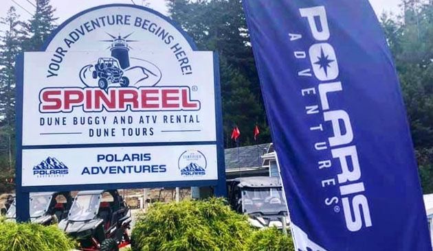 Spinreal Dune Buggy & ATV Rentals Girl on Buggy