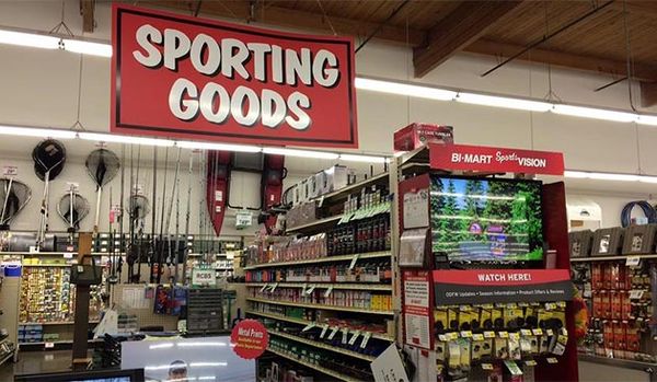 Bi-Mart Sporting Goos Department