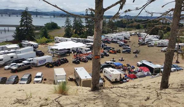 Box Car Hill Campground in North Bend, OR