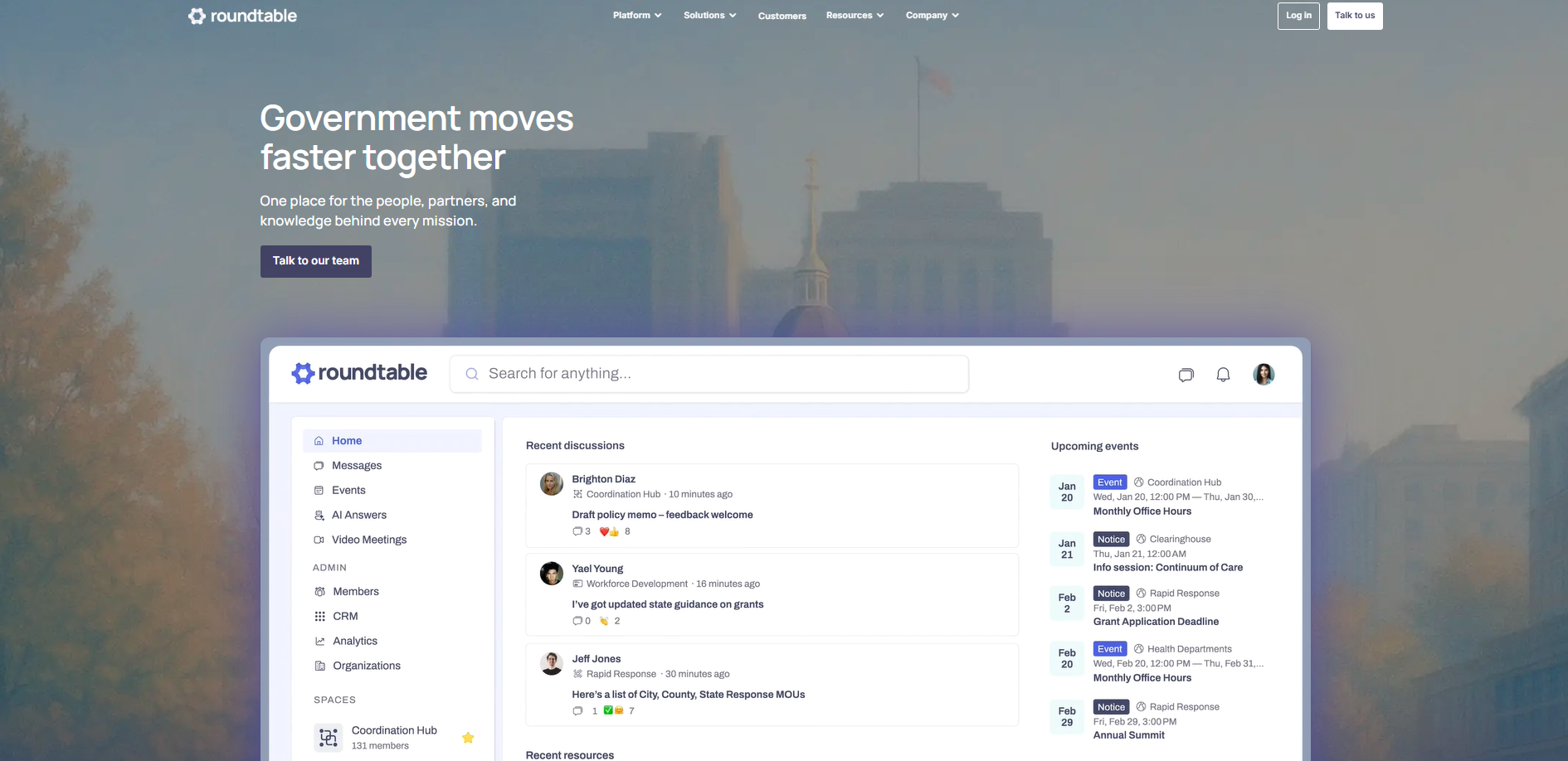 Civic Roundtable and TalentStack US GovTech sales recruitment case study