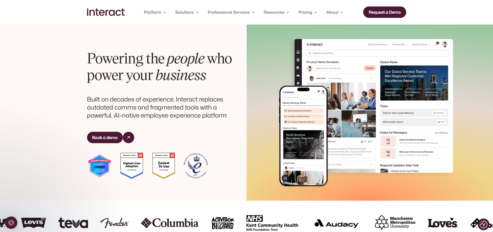 Interact Software and TalentStack GTM recruitment case study