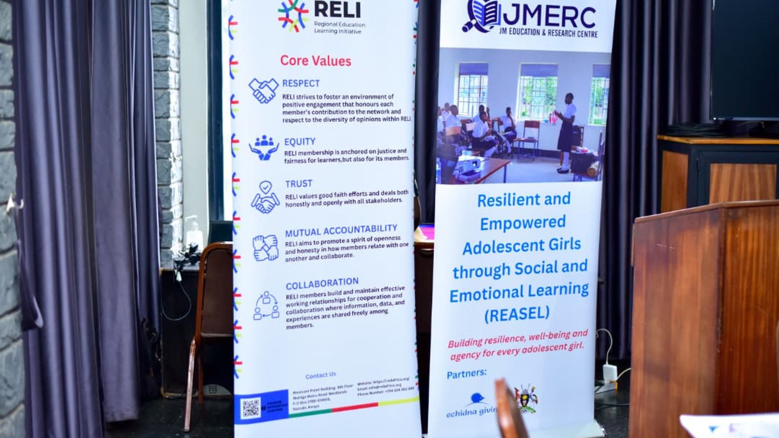 Partners and education leaders attending the RSEL launch event.