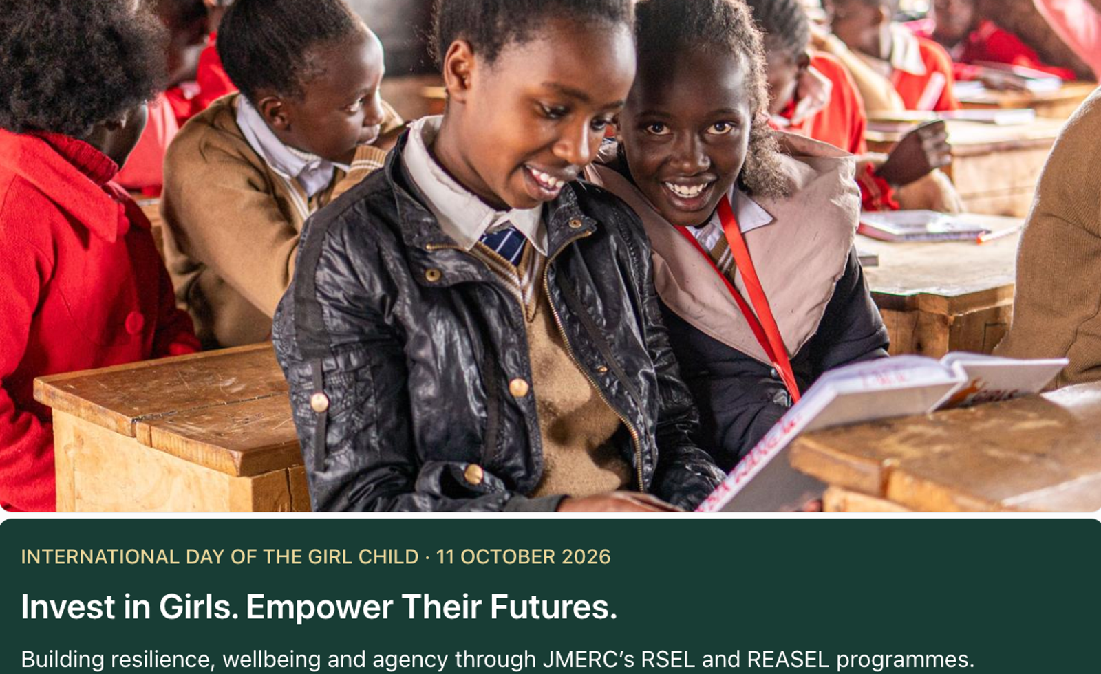 2026 International Day of the Girl Child