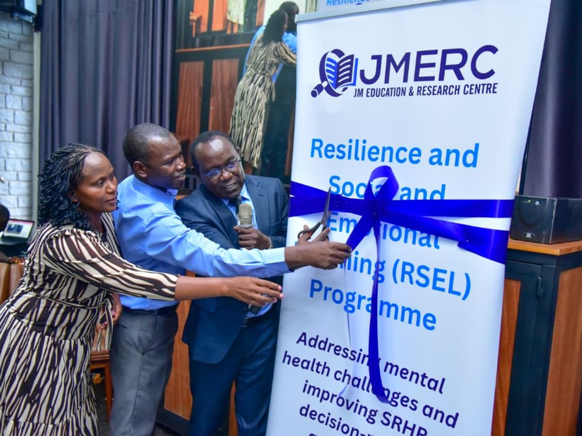 RSEL programme launch participants at the Kampala event.