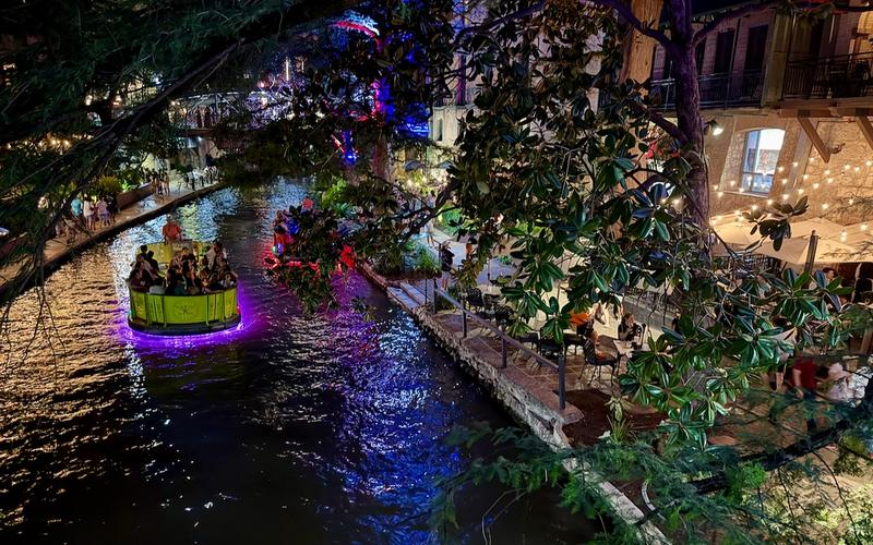 An Evening Along the San Antonio River Walk