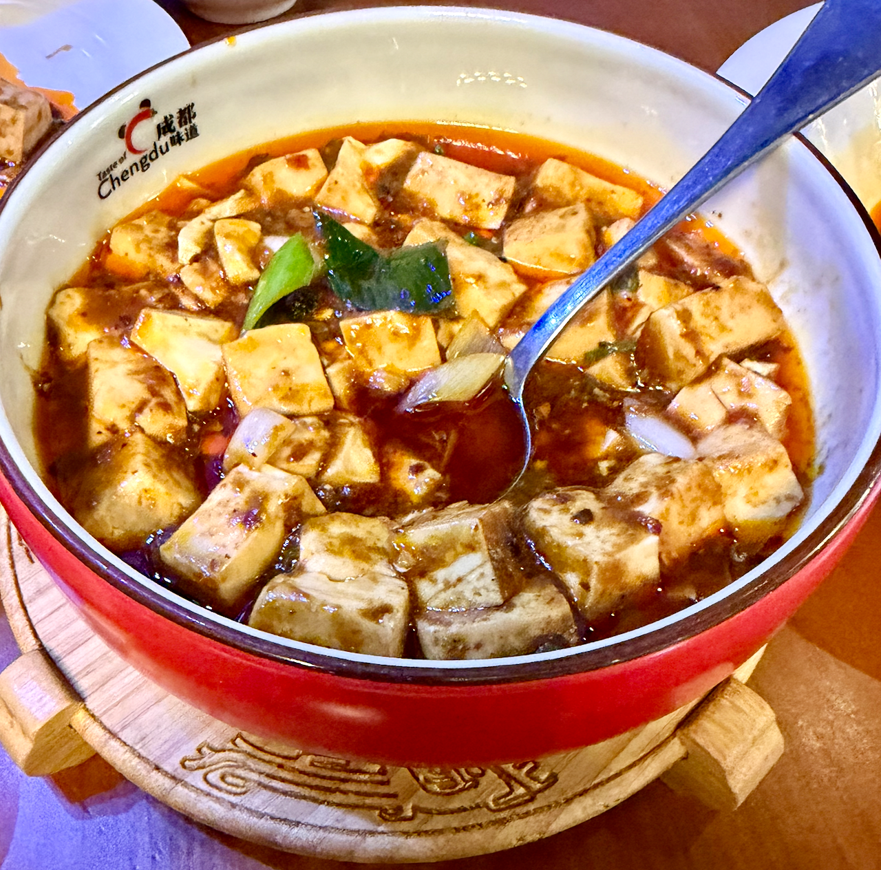 Mapo Tofu Dish