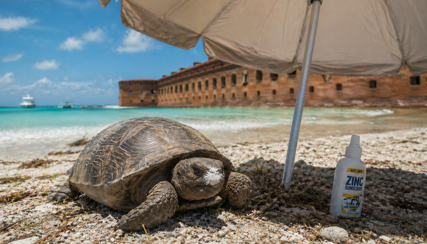 Archibald’s Packing Guide for the Dry Tortugas (From a Sensible Gopher Tortoise)
