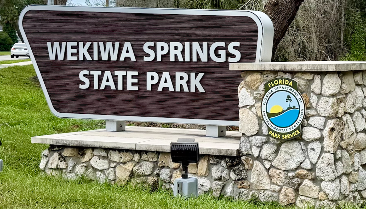 Archibald Visits Wekiwa Springs