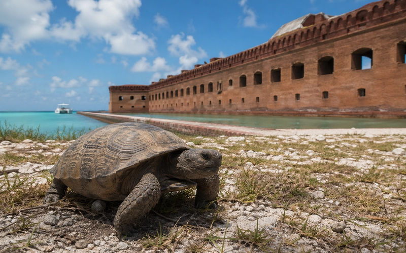 Archibald’s Travel Log: Dry Tortugas — A Landlocked Tortoise Reviews the Sea