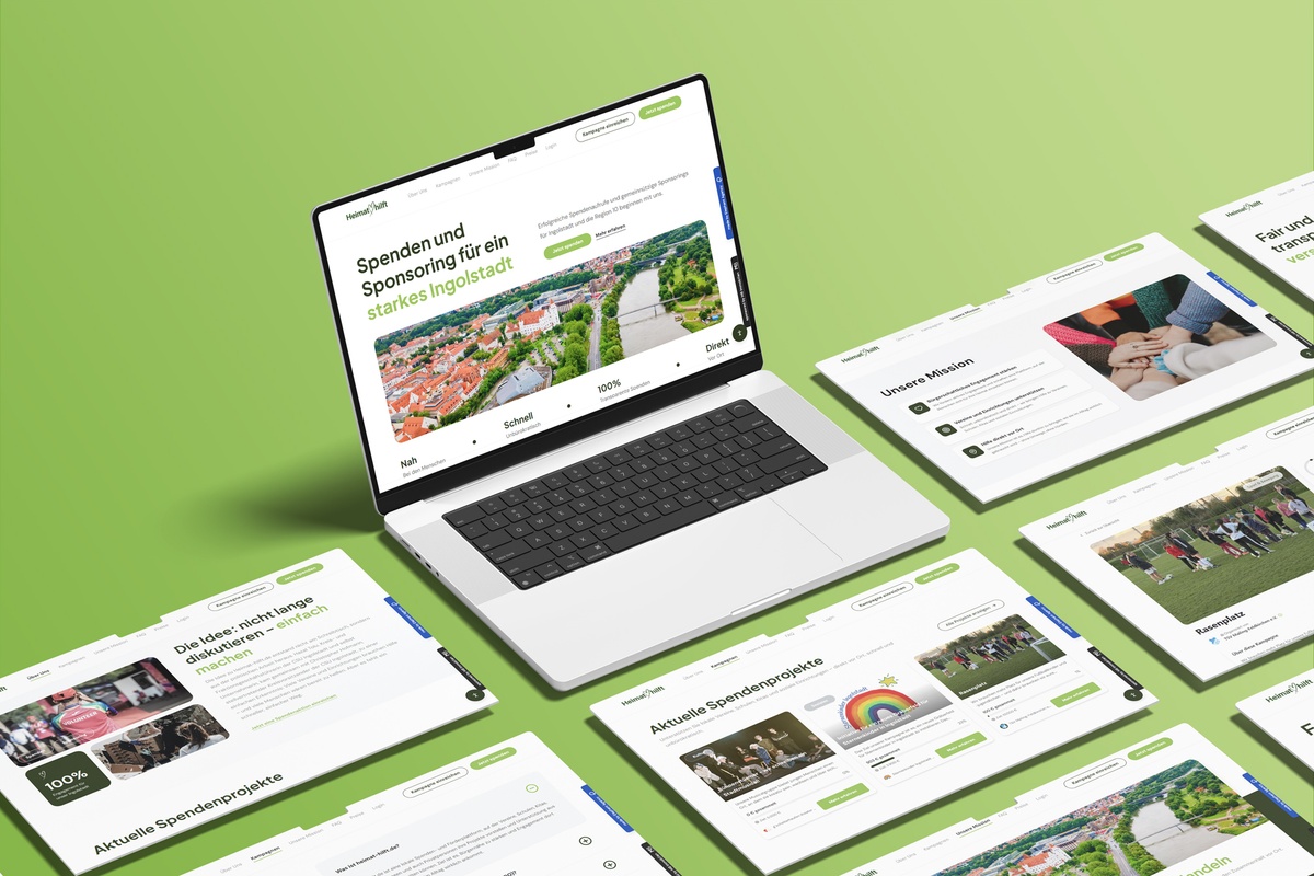 Webentwicklung mit modernem Tech-Stack