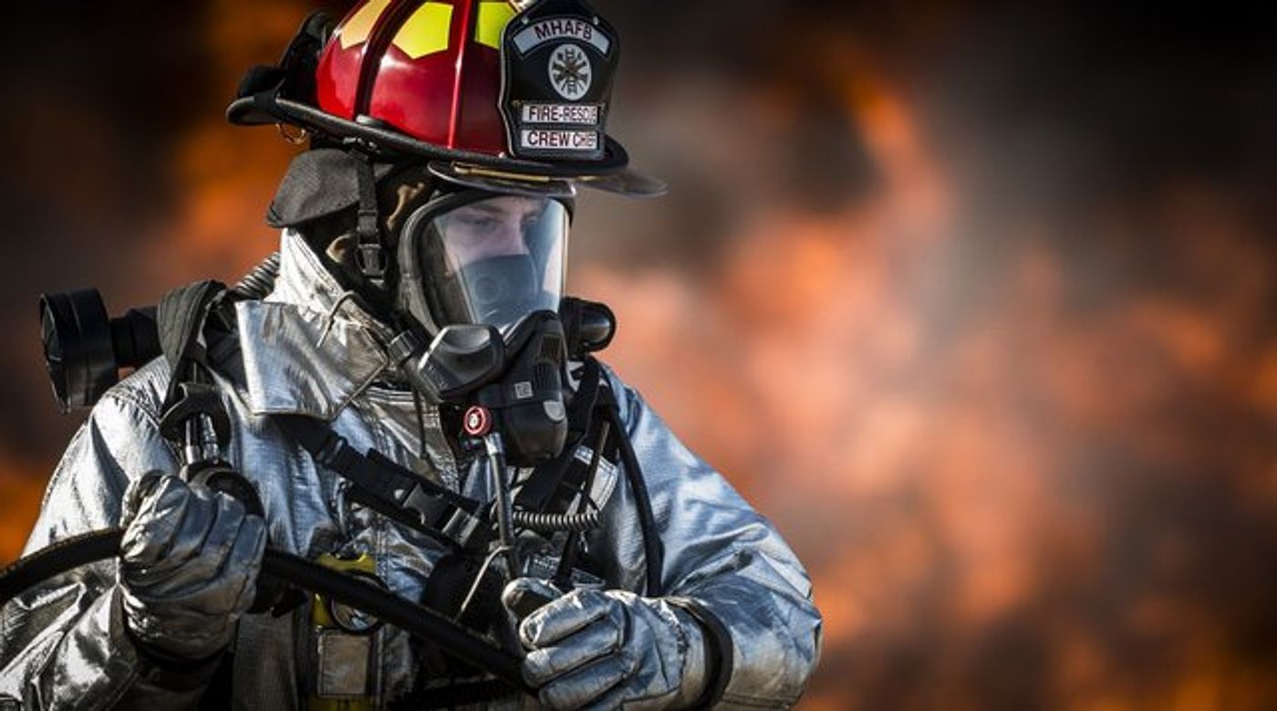Volunteering as a firefighter
