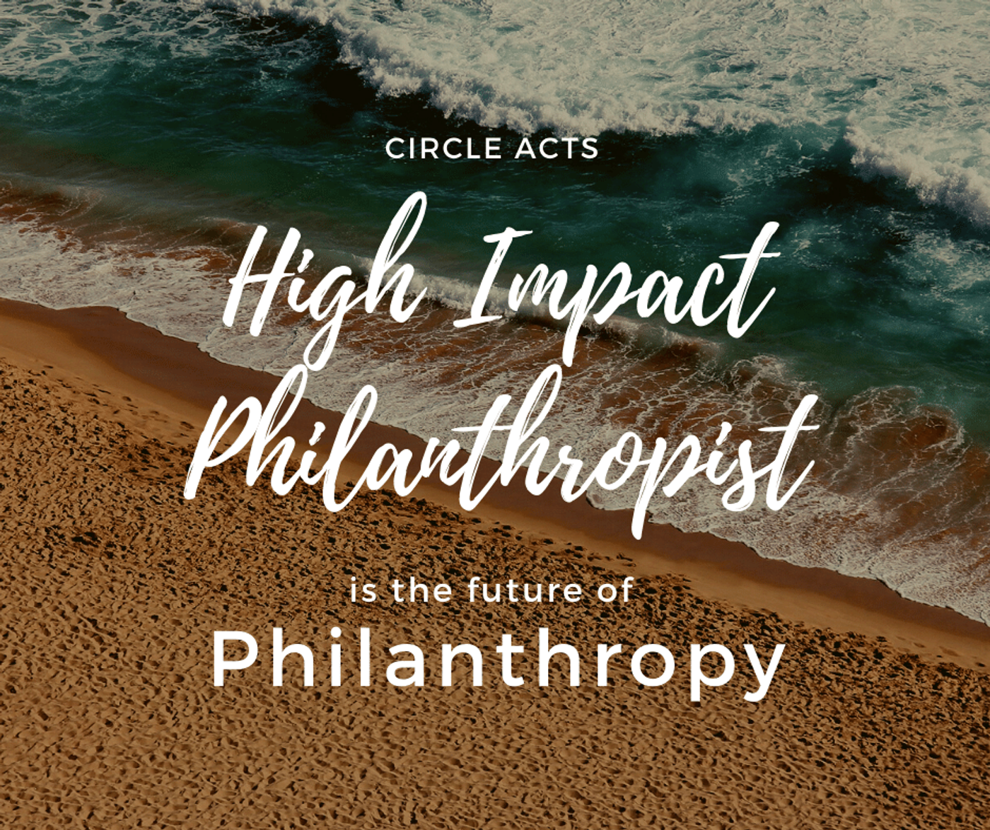 how to be a high-impact Donor